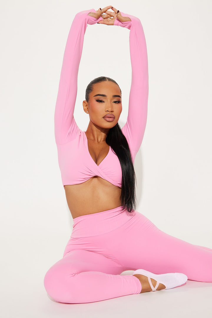 Free Flow Super Soft Active Top - Bubblegum Pink