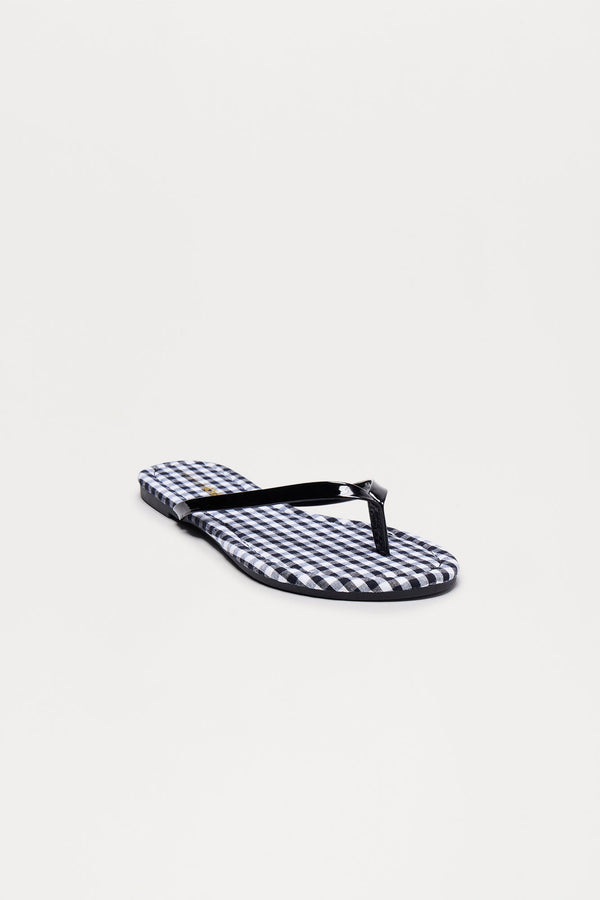 Malibu Picnic Flip Flops - Black/combo
