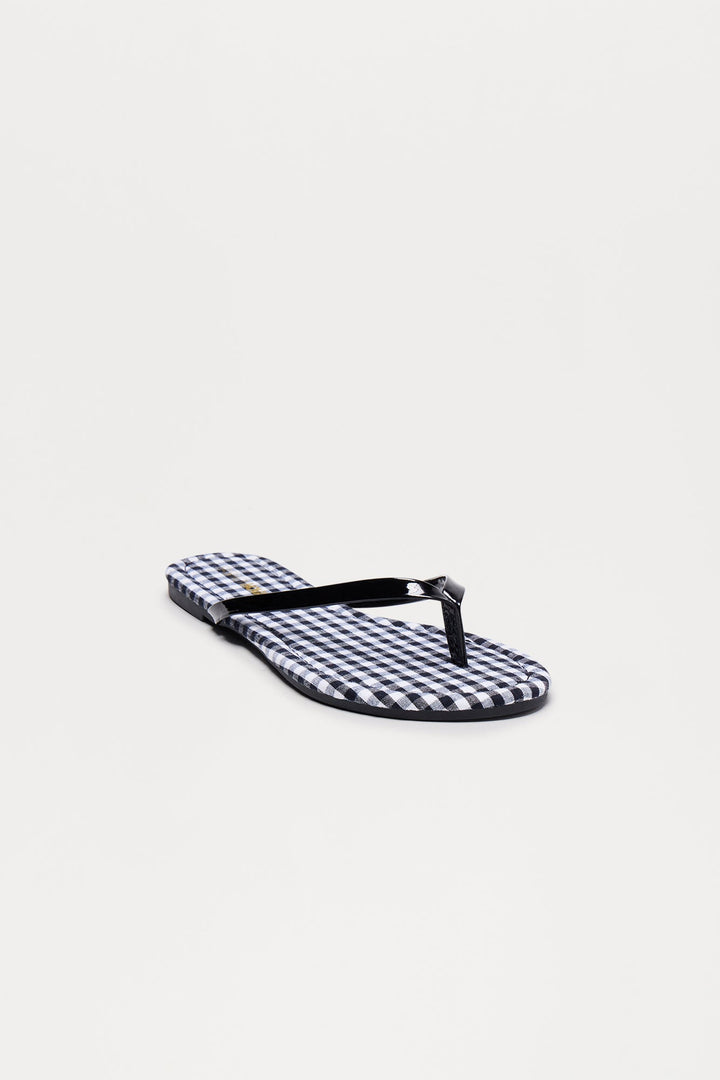 Malibu Picnic Flip Flops - Black/combo