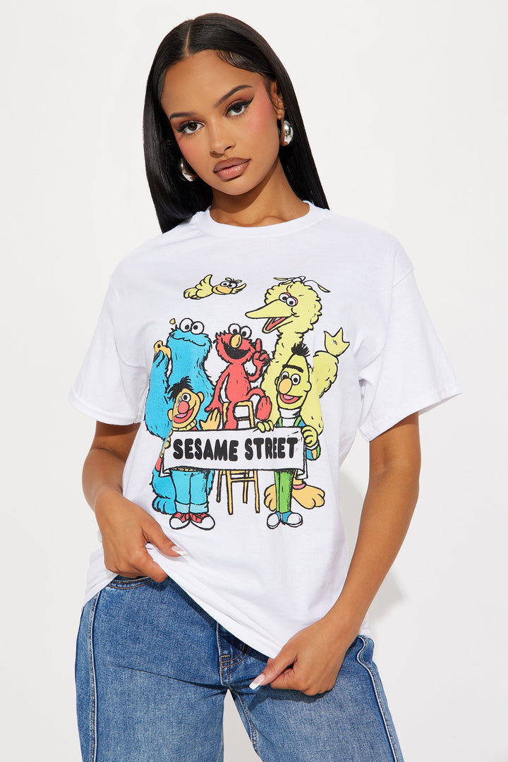 Vintage Sesame Street Tee - White