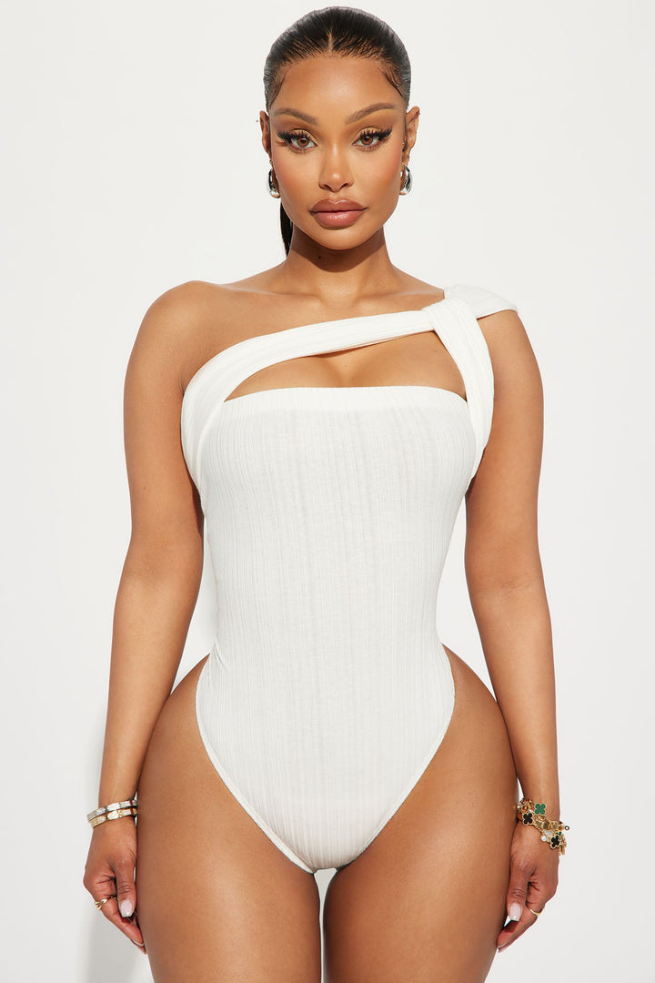 Catalina Island Bodysuit - Ivory