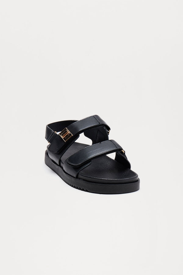 Jacob Slingback Sandals - Black