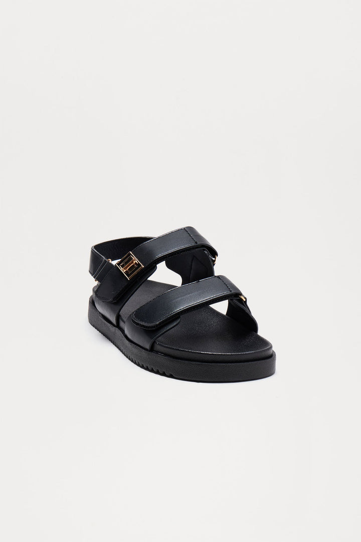 Jacob Slingback Sandals - Black