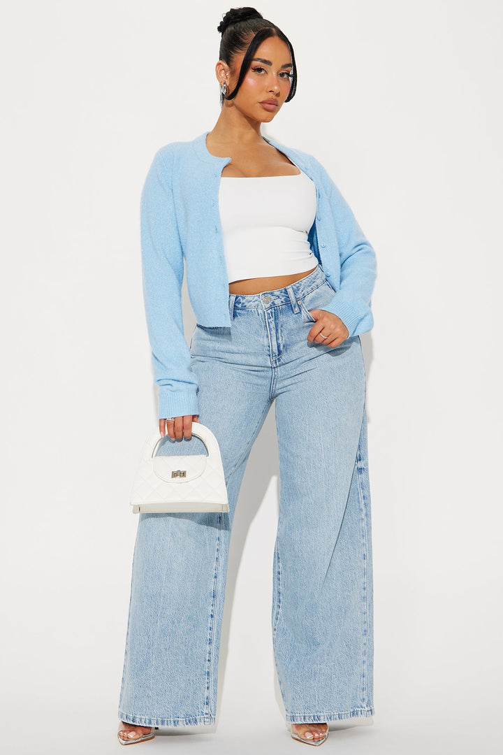 Solange Baggy Wide Leg Jeans - Vintage Wash