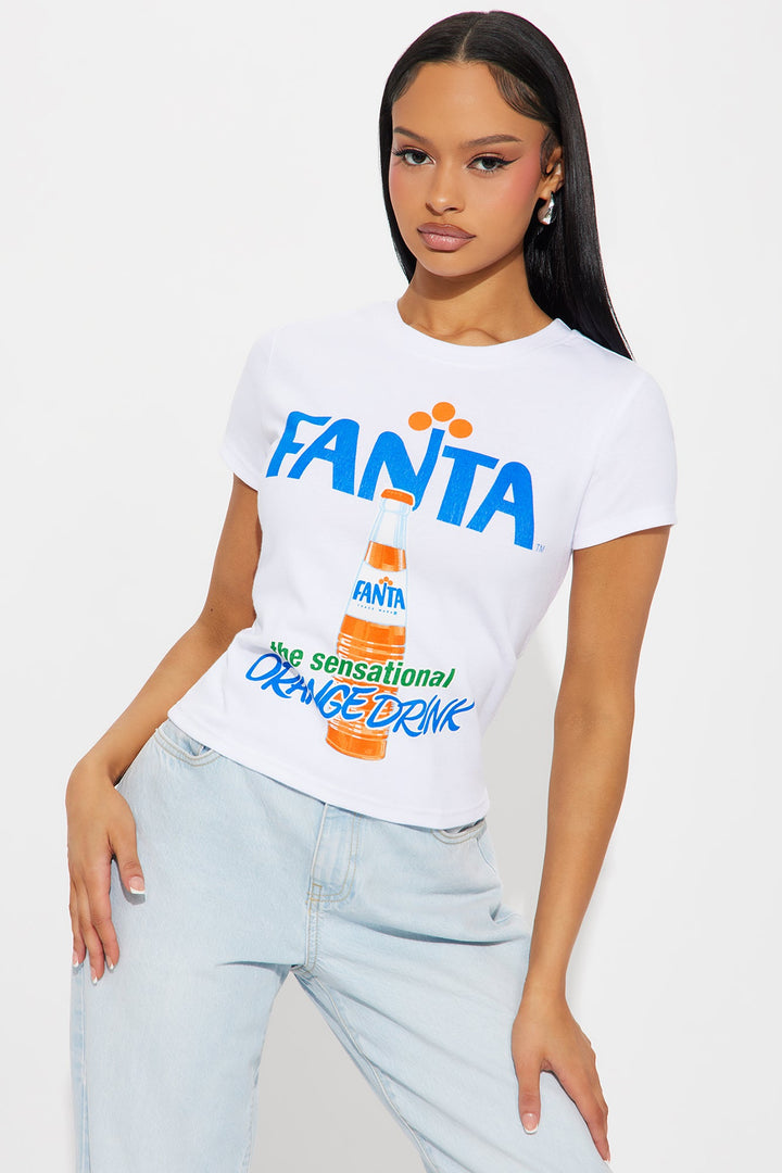 Wanna Fanta Baby Tee - White