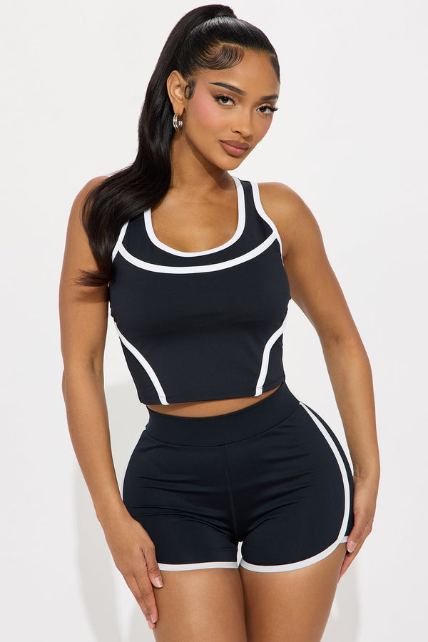 Win Again Elevate Active Top - Black