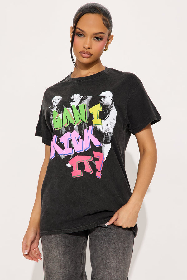 A Tribe Called Quest Can I Washed Tee  - Black