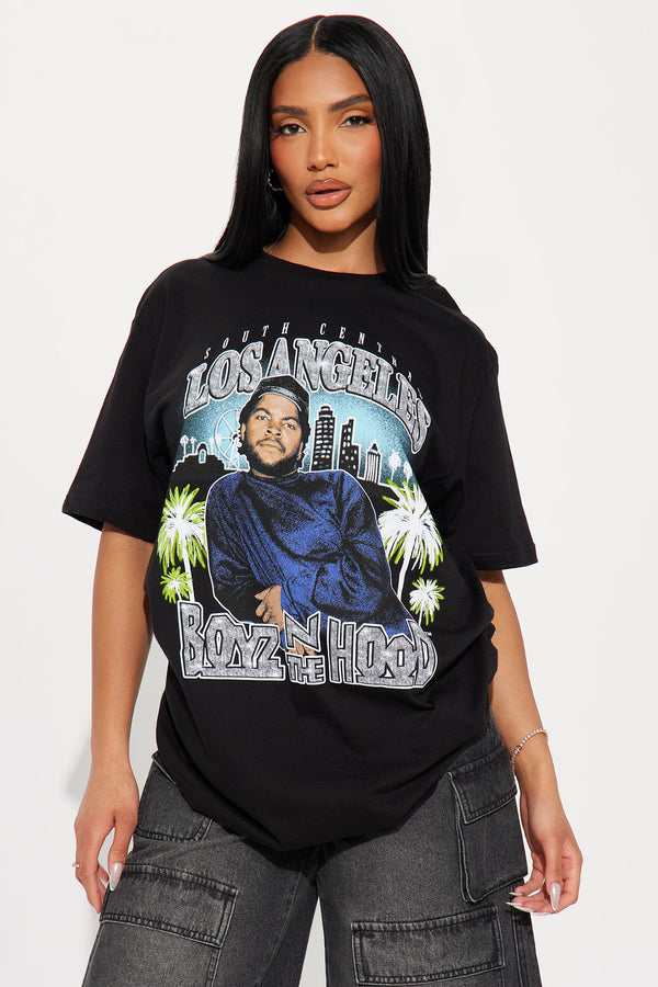 Boyz N The Hood LA Oversized Tee - Black