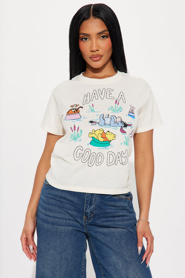 Winnie The Pooh Have A Good Day Tee - Ivory