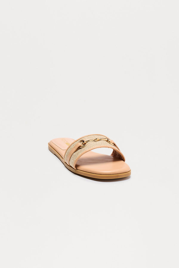Flint Hardware Sandals - Nude