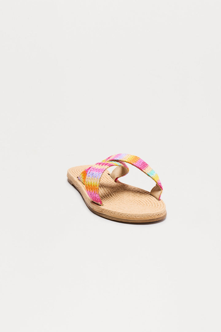 Malore Jute Sandals - Multi Color