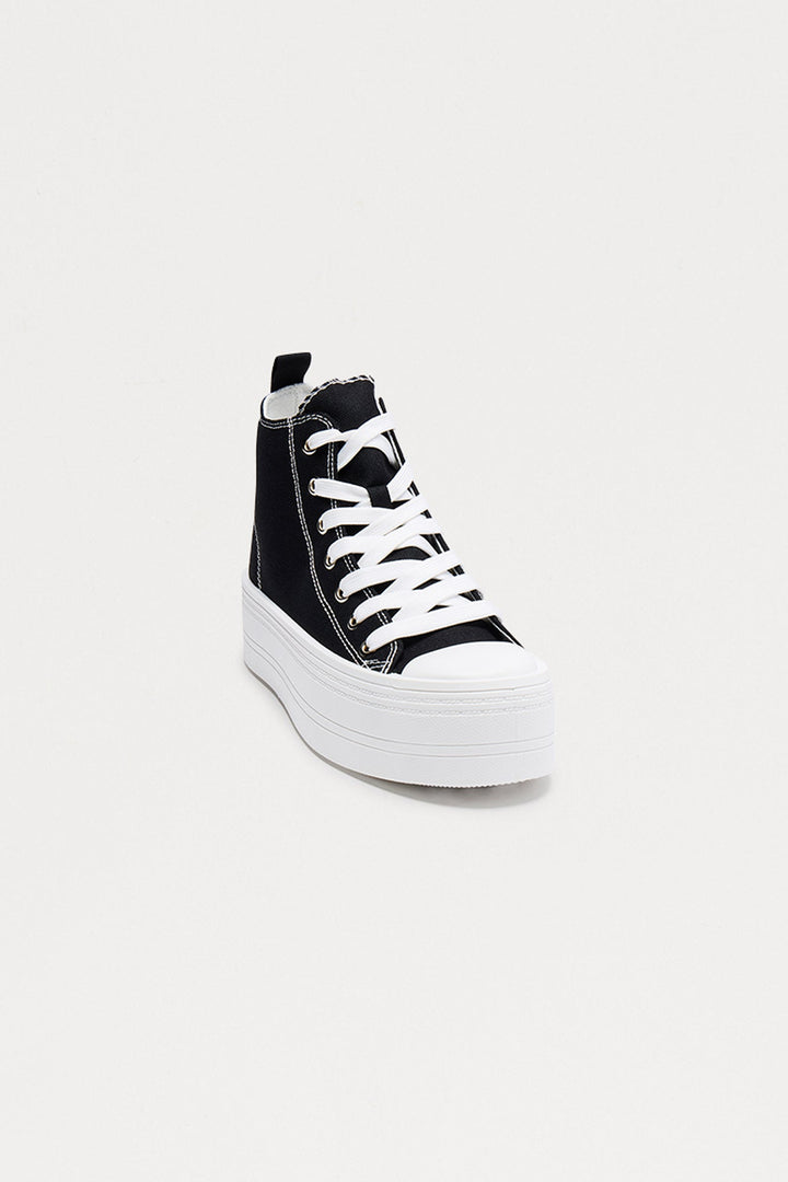 Joss Platform Sneakers - Black
