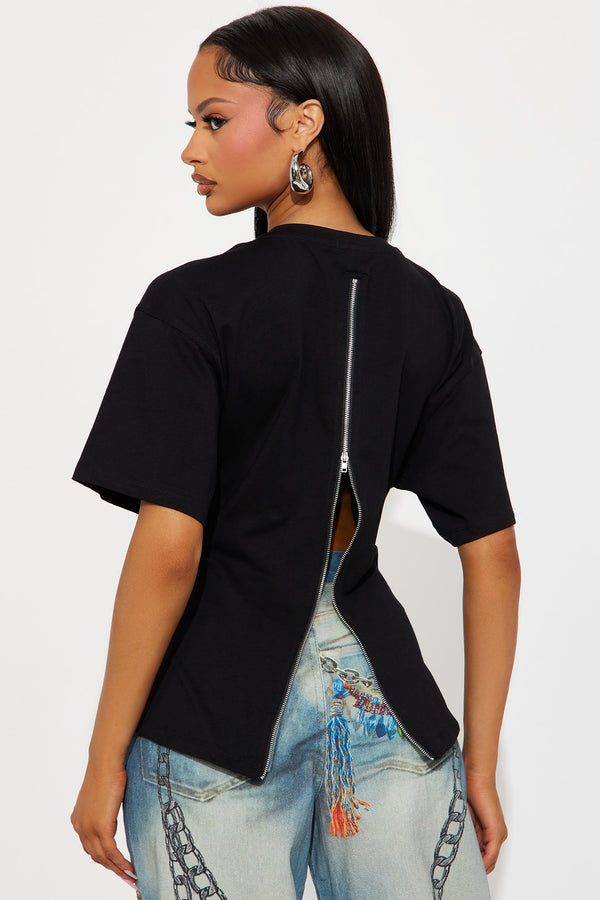 Jayden Fitted T-Shirt - Black