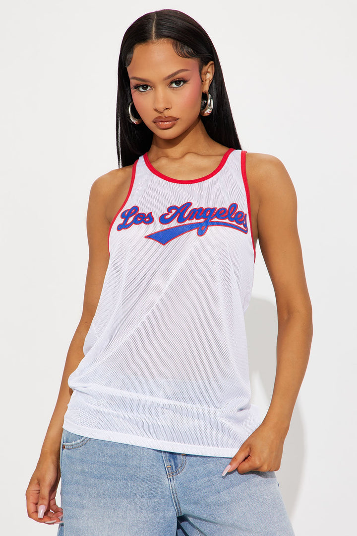 LA Showtime Jersey Tee - White/combo