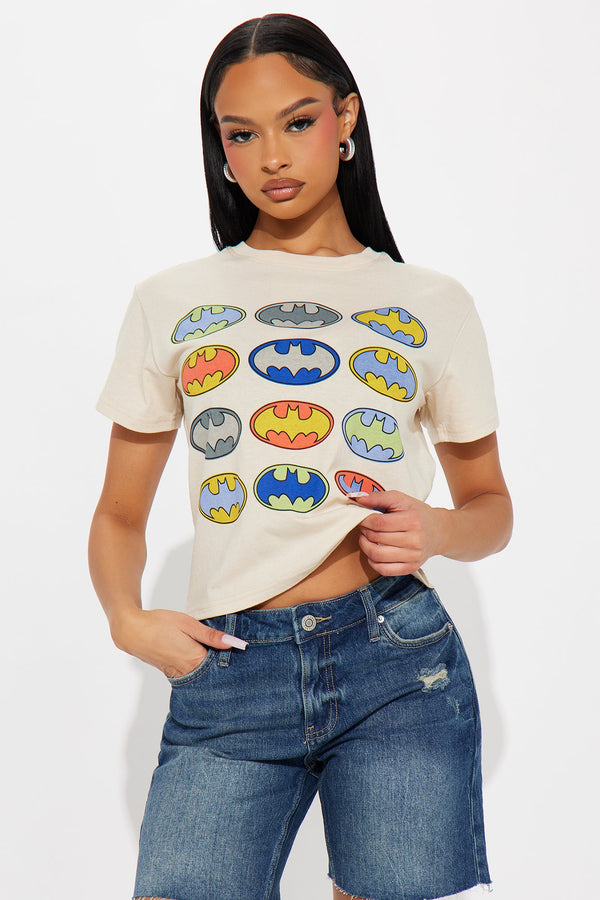 Batman On Repeat Graphic Tee - Tan