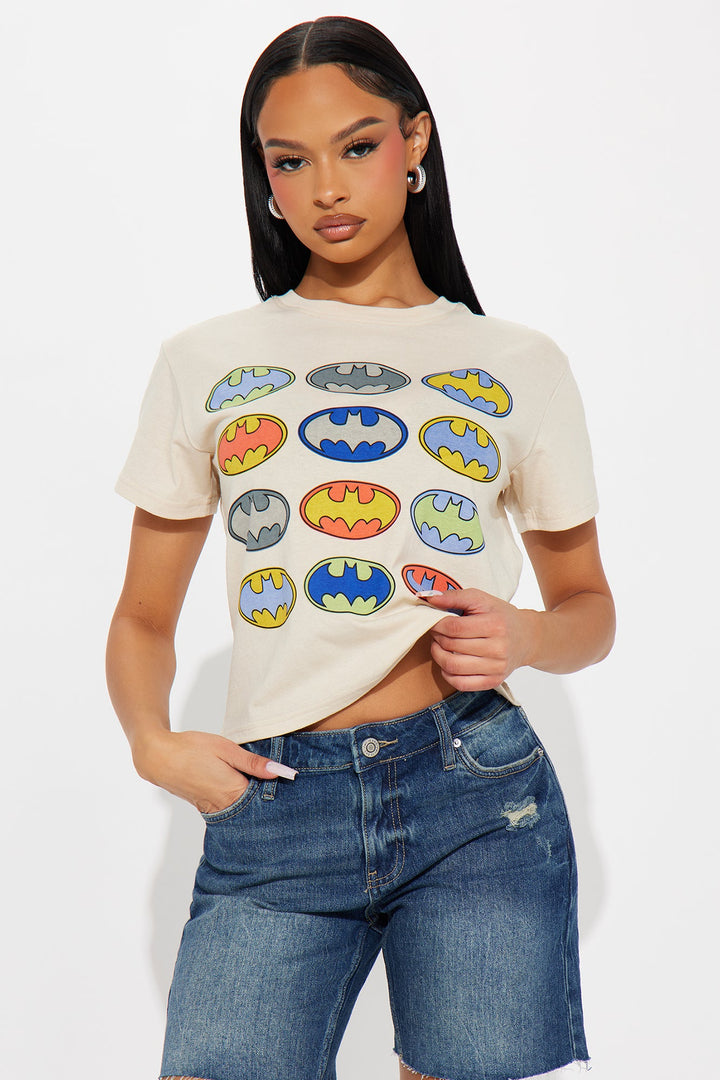 Batman On Repeat Graphic Tee - Tan