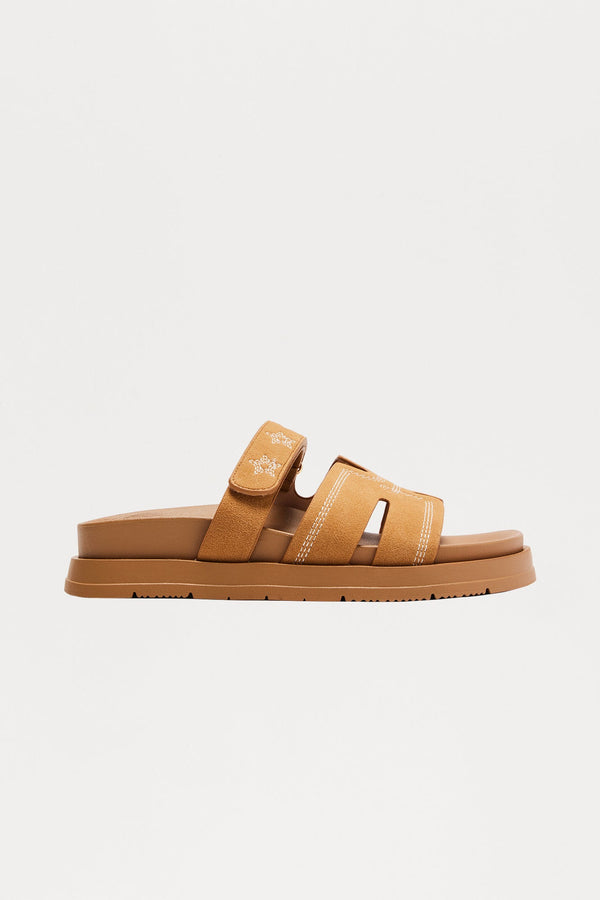 Lavine Casual Slides - Tan