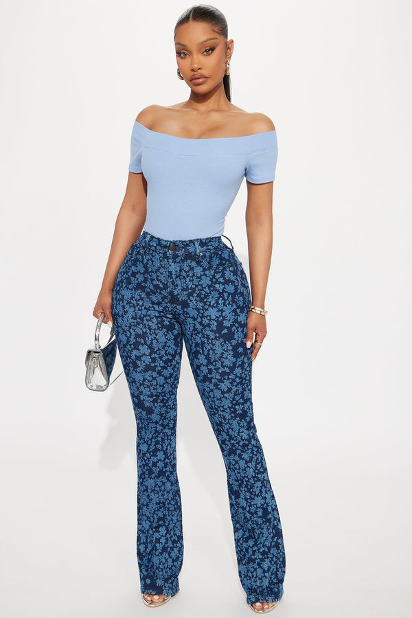 Free Spirit Stretch Bootcut Jeans - Dark Wash