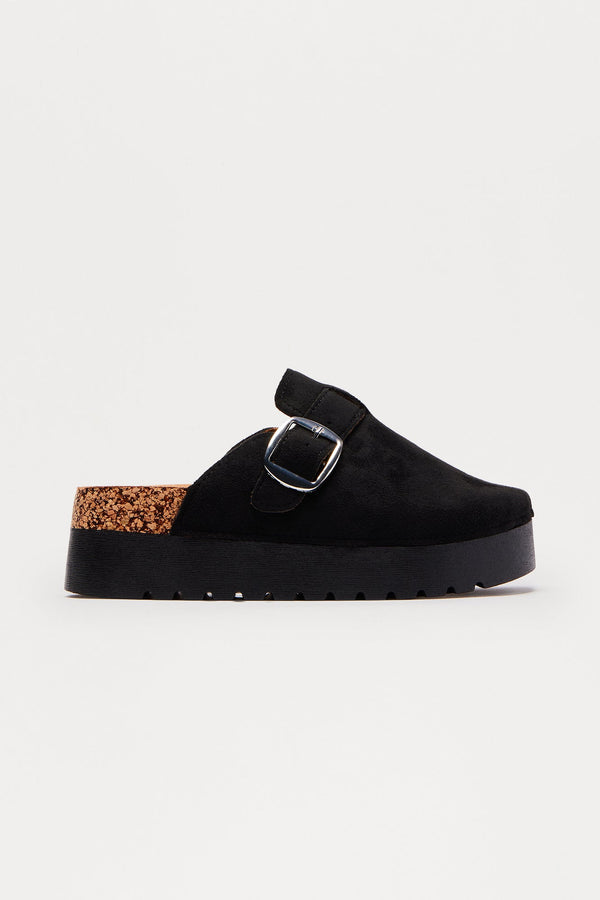 Briggs Buckle Slides - Black