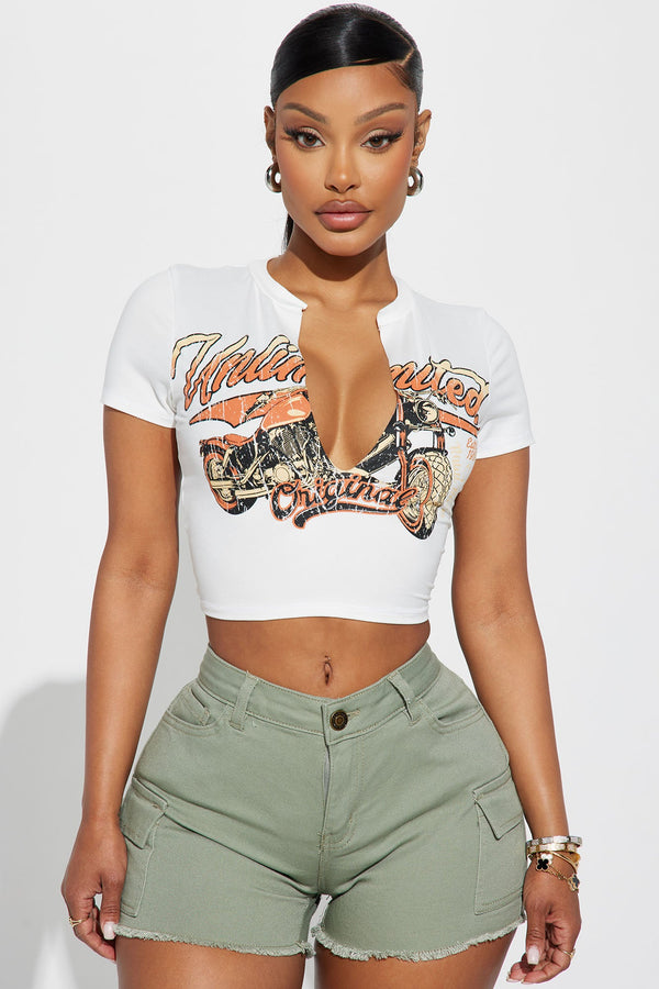 Unlimited Rides Graphic Tee - Ivory