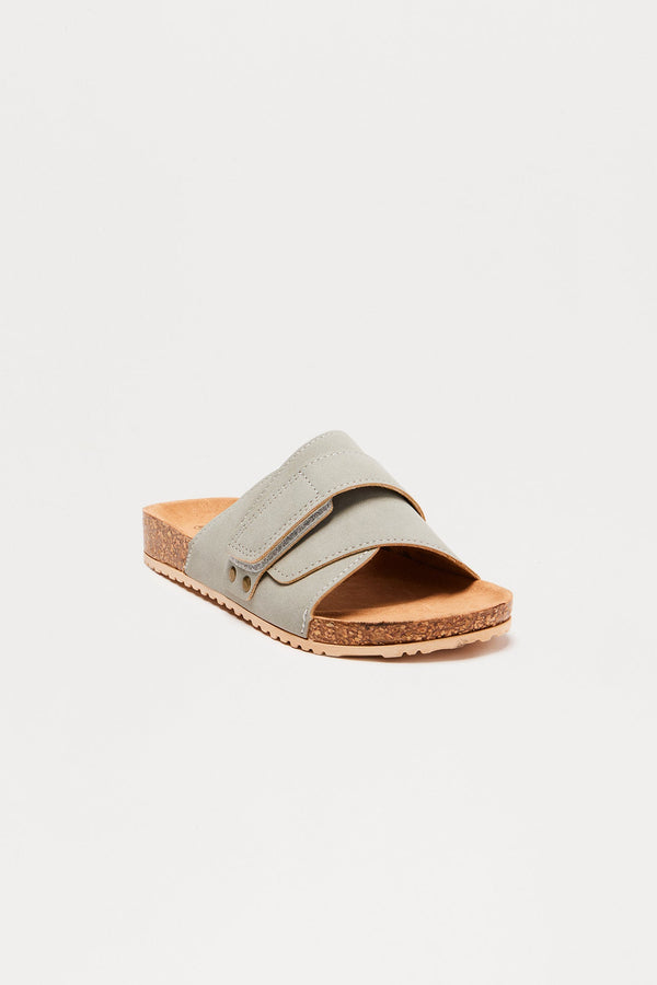 Russel Slip On Sandals - Grey