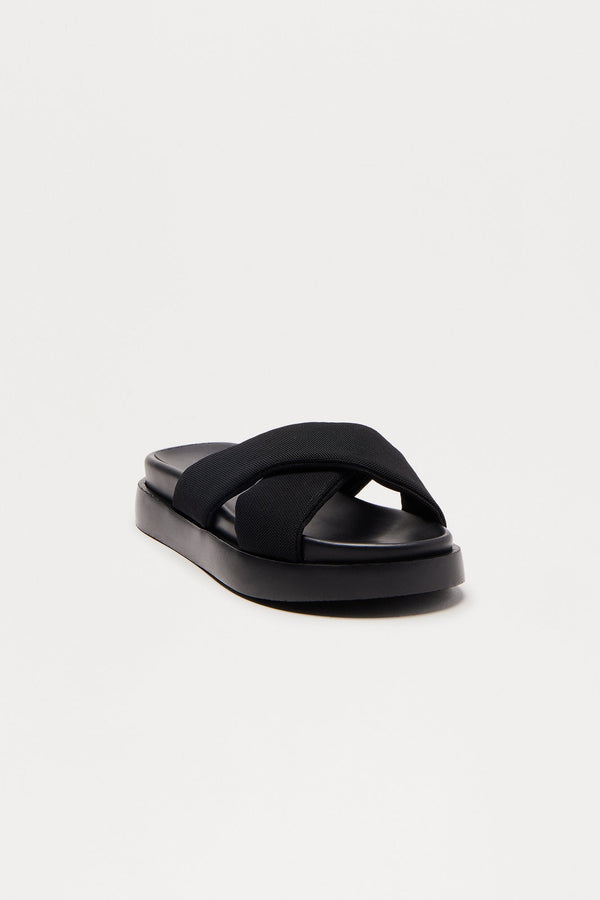 Dustin Slip On Sandals - Black