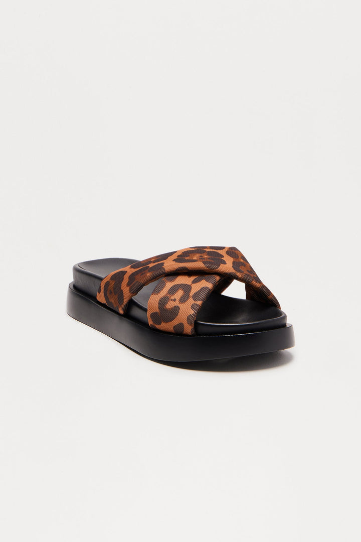 Dustin Slip On Sandals - Leopard