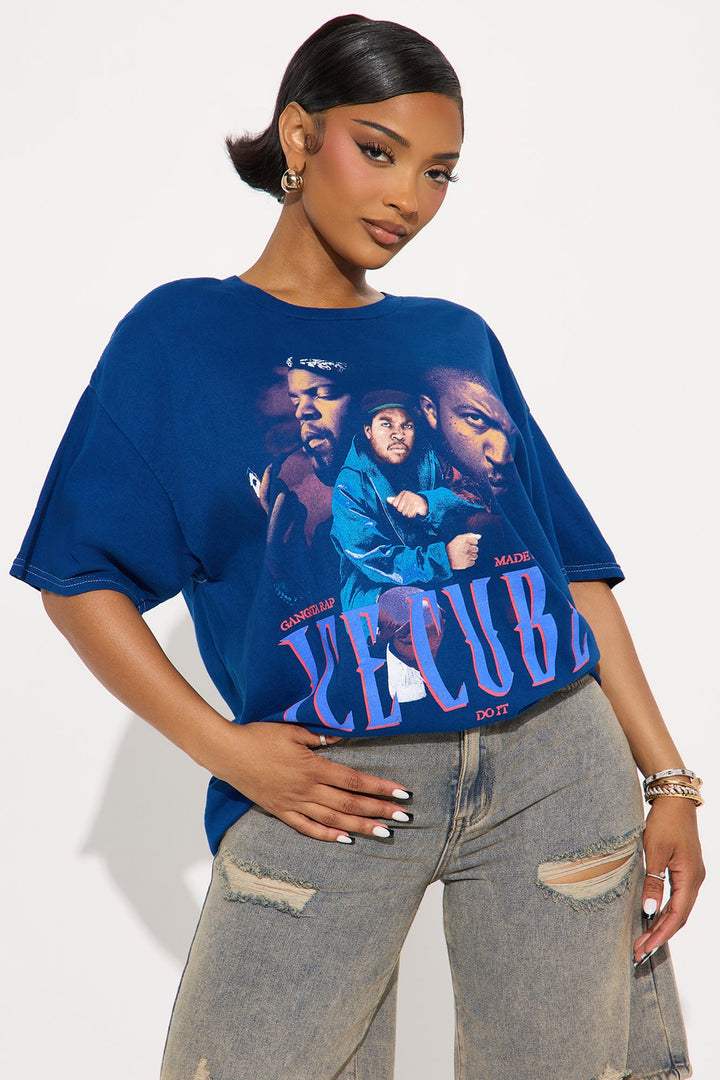 Ice Cube Oversized Washed Tee - Black/combo