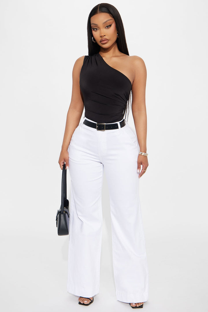 Margot Stretch Trouser Jeans - White
