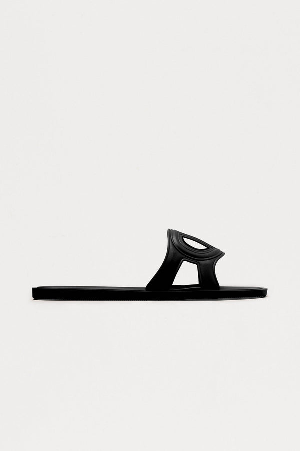 Shawn Slip On Sandals - Black