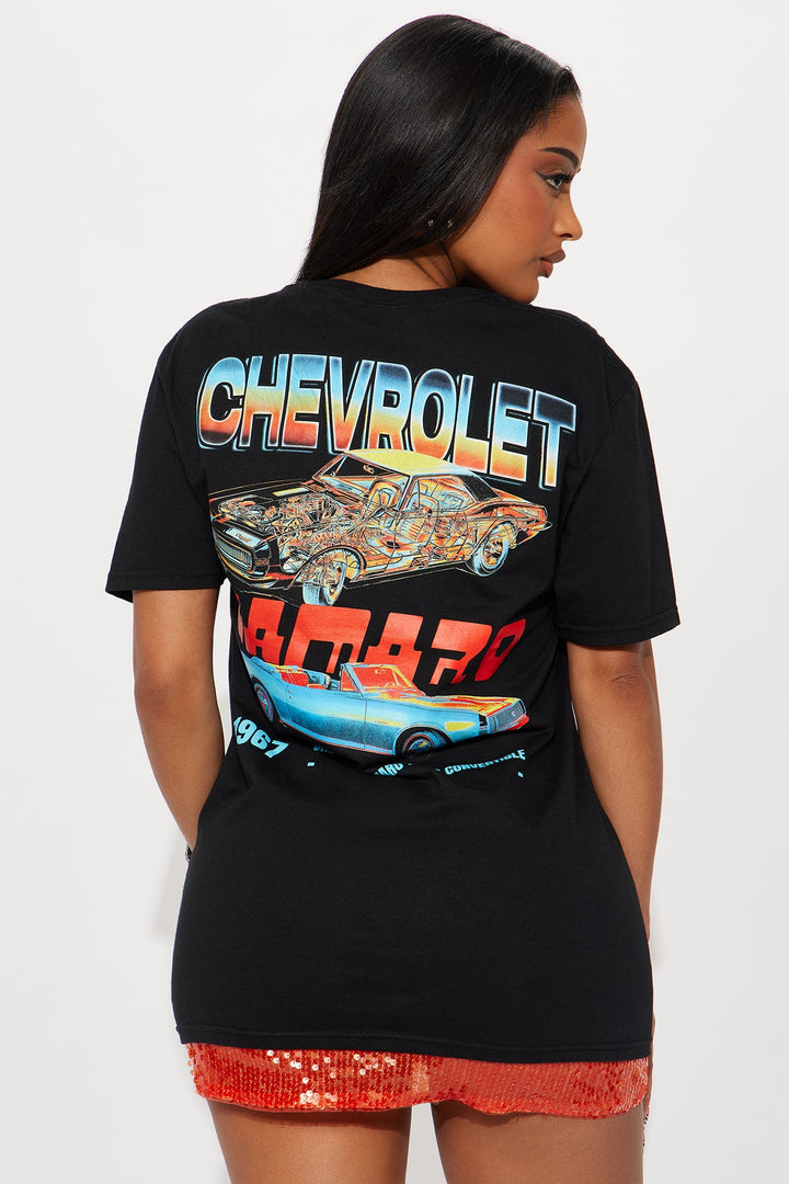 Camaro Multi Hit Oversized Tee - Black