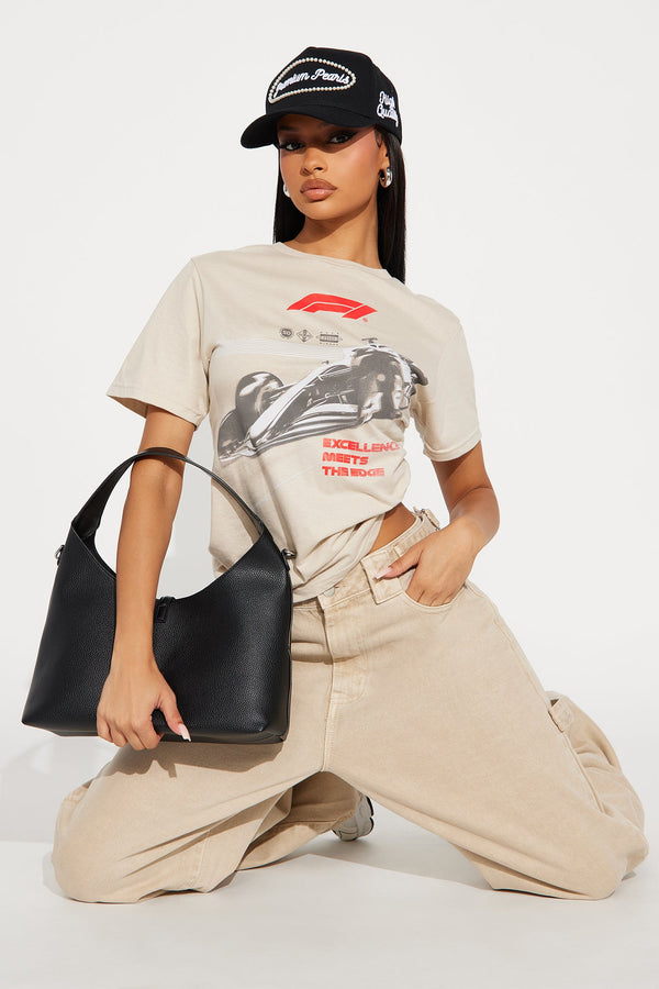 Formula 1 Car Tee - Sand