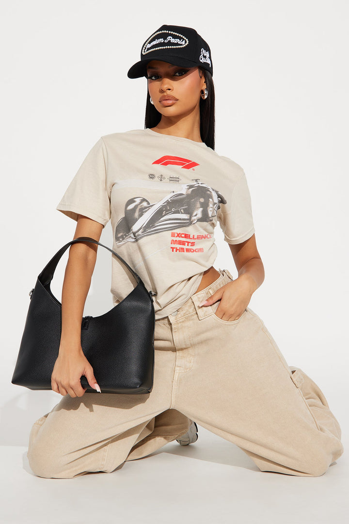 Formula 1 Car Tee - Sand