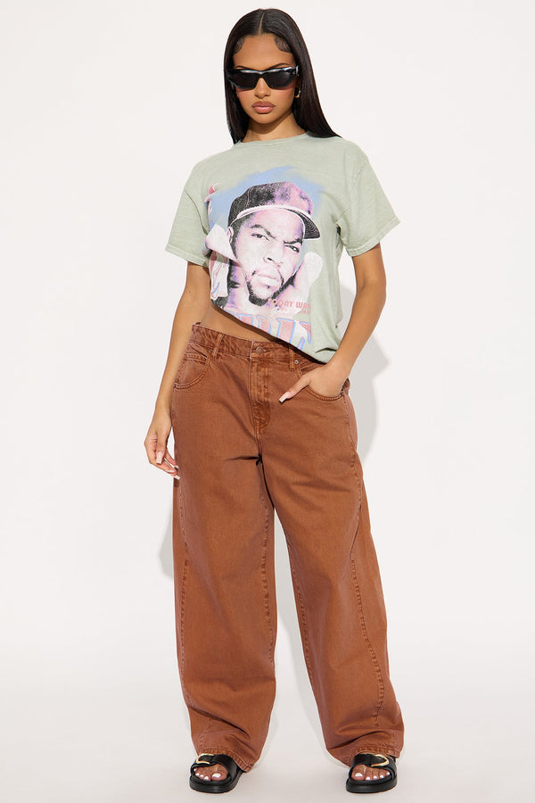 Ice Cube Westside Heat Washed Tee - Green