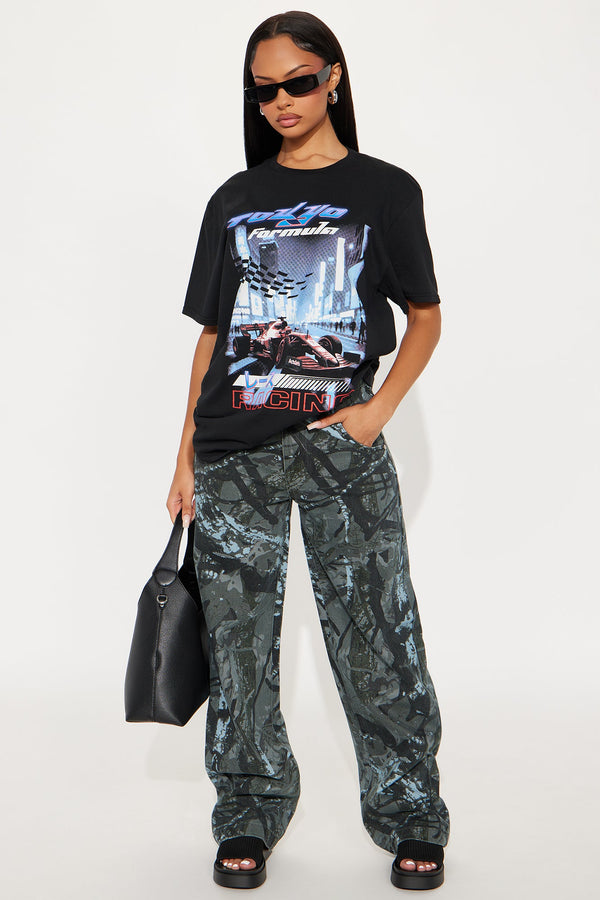 Tokyo Formula Racing Tee - Black