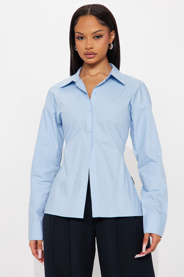 Keeping It Real Shirt - Blue