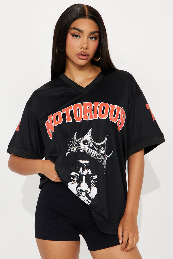 The Notorious B.I.G. Jersey Tee - Black