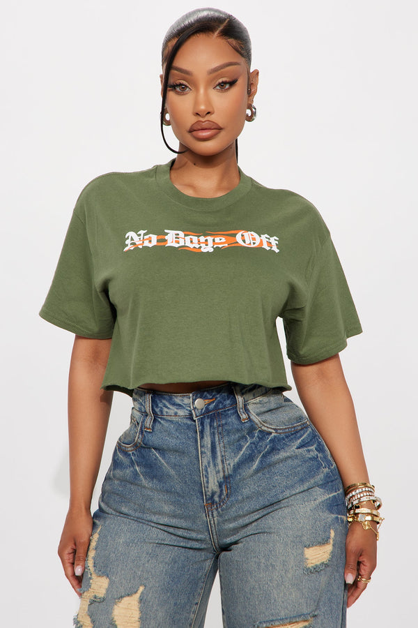 No Days Off Tee - Dark Olive