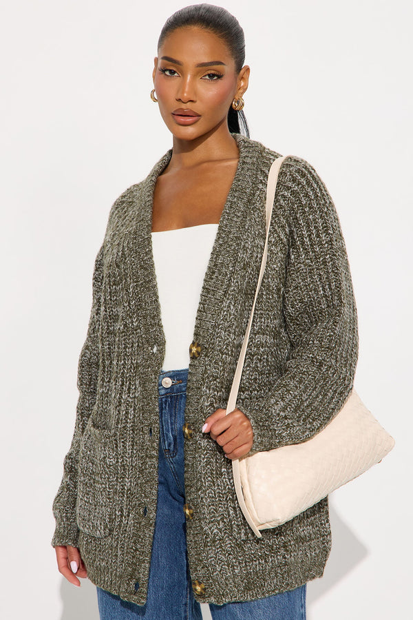 Taylee Cardigan - Olive