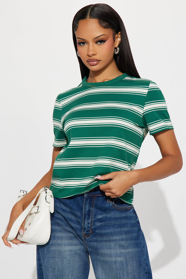 Lamia Short Sleeve T-Shirt - Green/combo