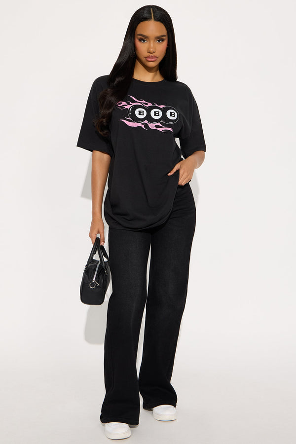 Lucky Today Eight Ball Tee - Black