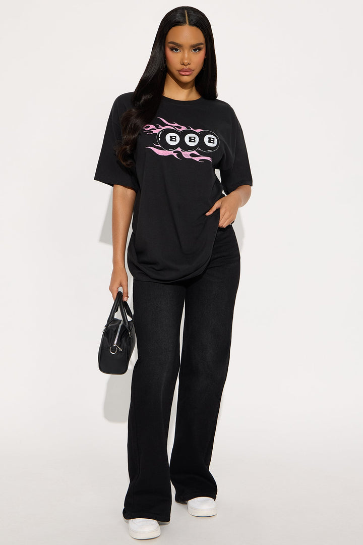 Lucky Today Eight Ball Tee - Black