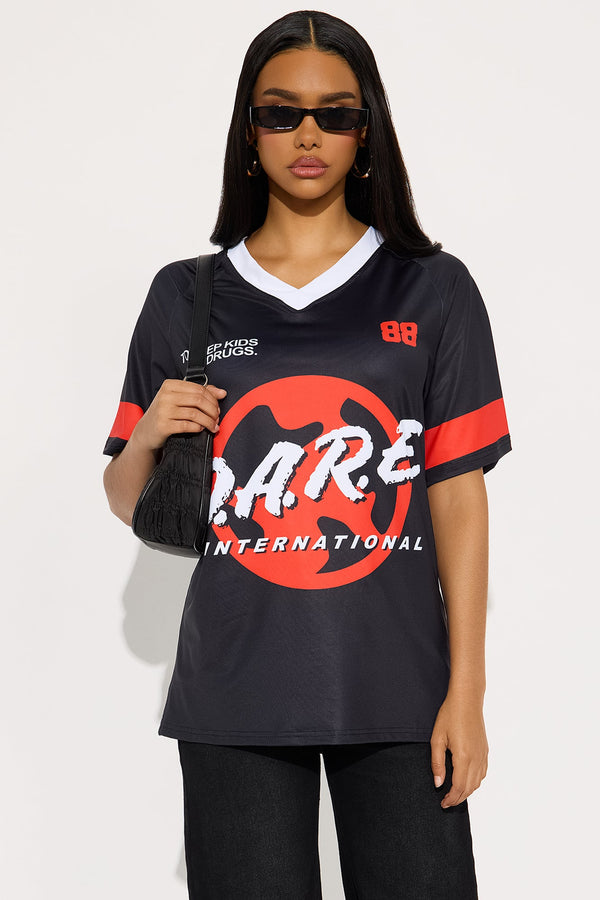 D.A.R.E Jersey  - Black