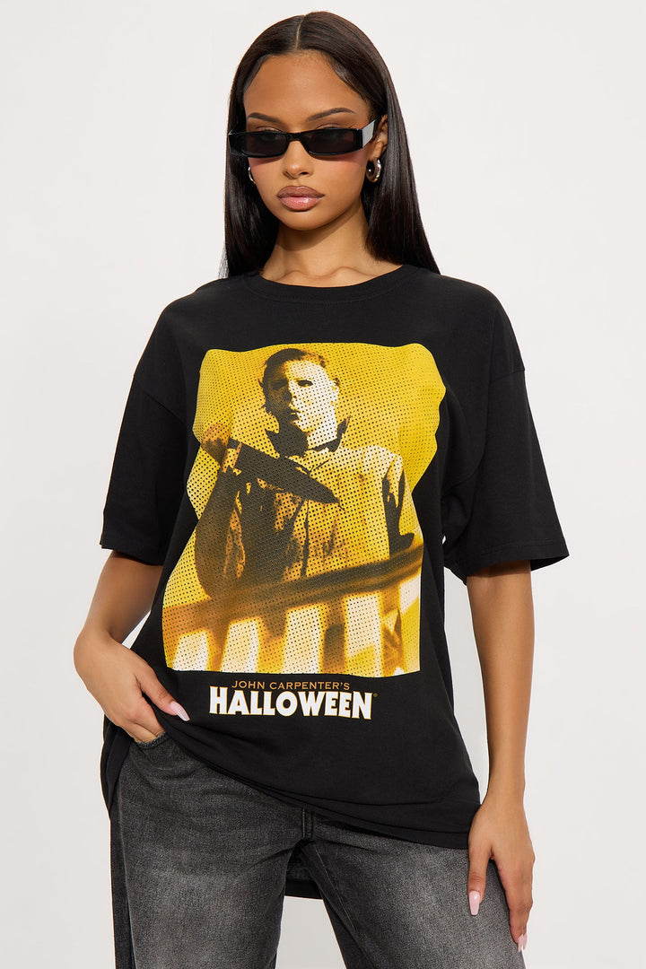 Halloween Movie Tee  - Black