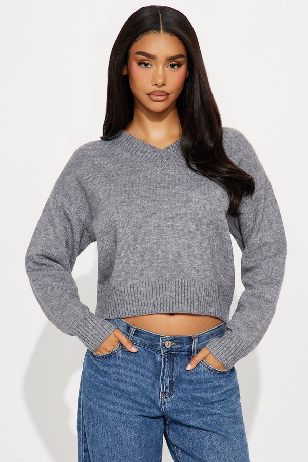 The Everyday Sweater - Charcoal