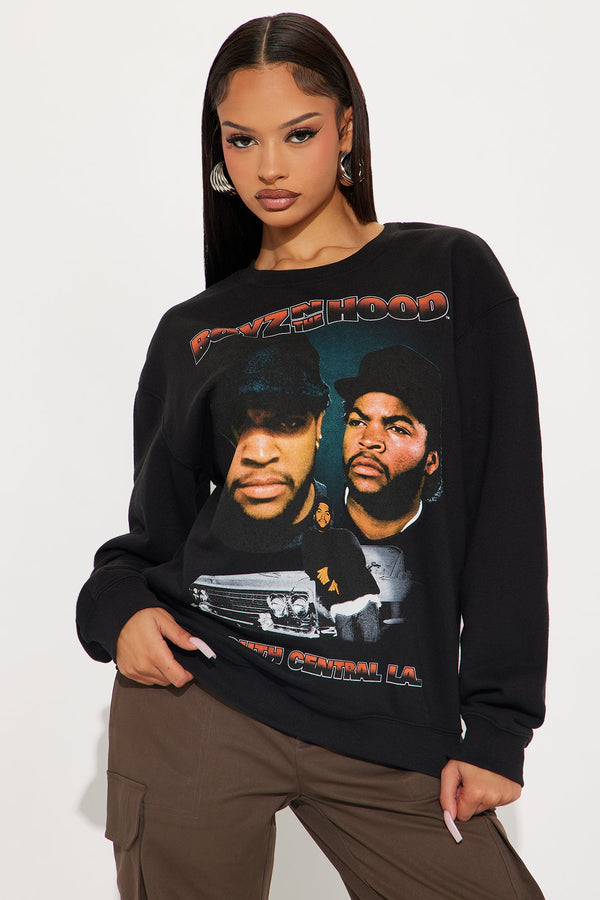 Boyz N The Hood Crew Sweatshirt - Black