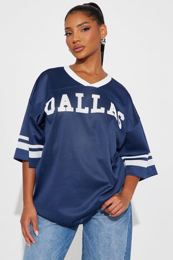 Dallas Nation Jersey Tee - Navy/combo