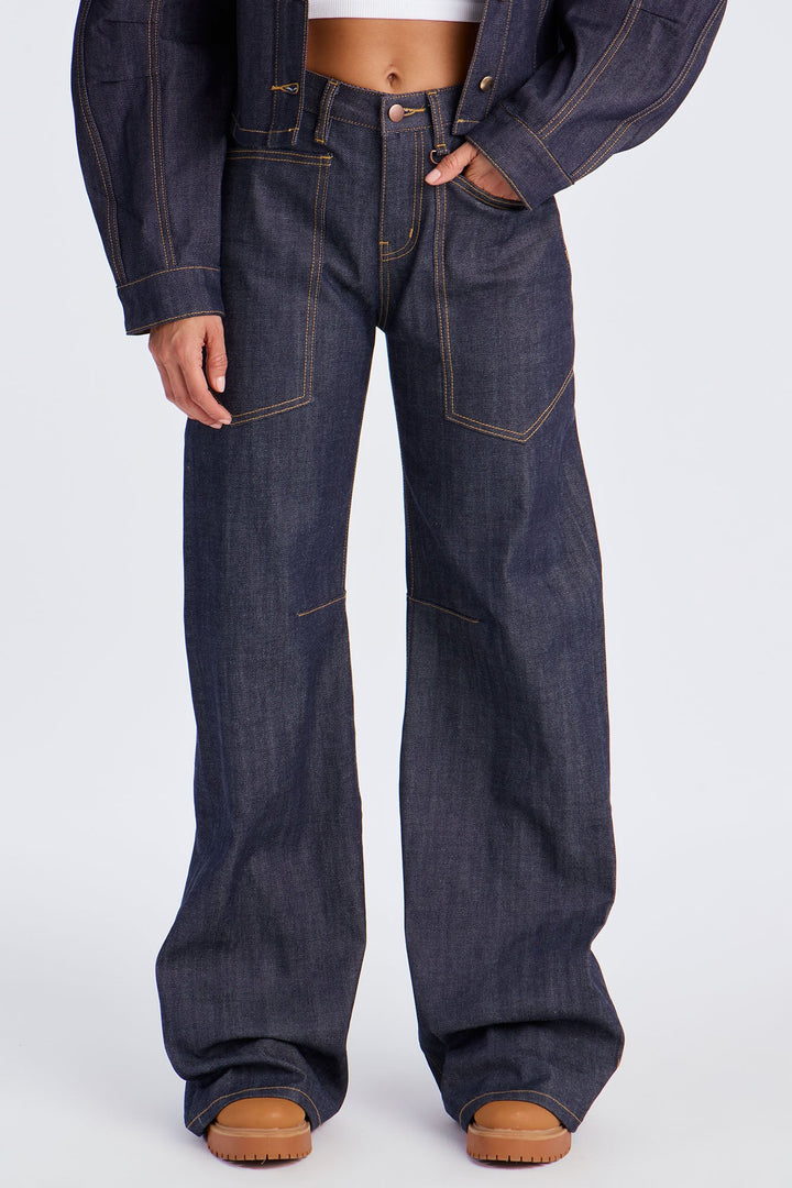 Premium Selvedge Jeans - Dark Denim