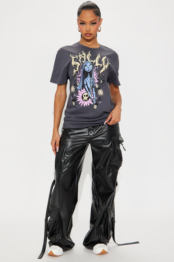 Sally The Nightmare Before Christmas Tee - Charcoal