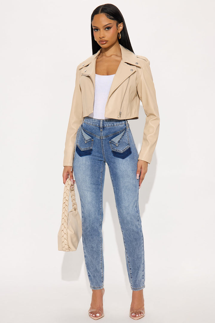 Polar Opposites Stretch Skinny Jean - Medium Wash